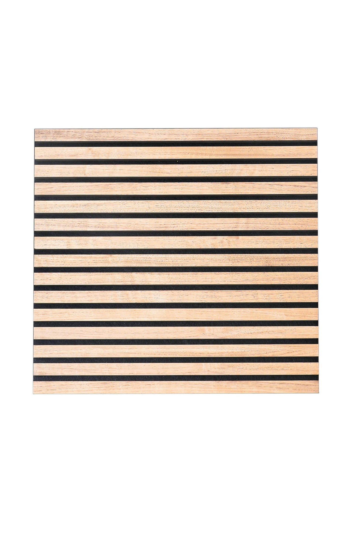 100% Real Wood Finishing Acoustic Slat Panels - Mini- Walnut Color  4PCS/PKG