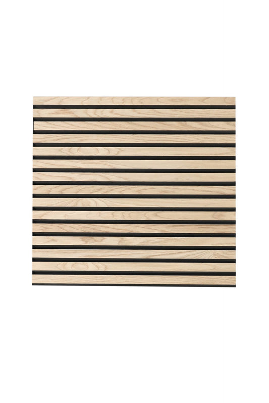 100% Real Wood Finishing Acoustic Slat Panels - Mini- Oak Color 4PCS/PKG